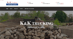 Desktop Screenshot of kandktrucking.net