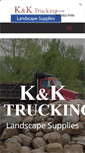 Mobile Screenshot of kandktrucking.net